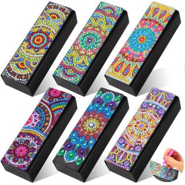 Imagem de Estuche para Gafas de Sol con Pintura de Diamante Copkim 6 Piezas en C