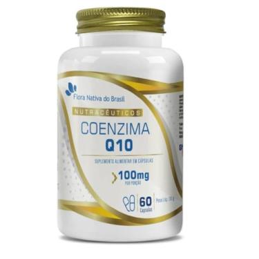 Imagem de COQ-10 Coenzima Q10 100% Pura (Ubiquinona) 60 Caps Flora Nativa do Brasil