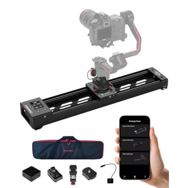 Imagem de IFOOTAGE Shark Slider Nano II 660, controle deslizante de câmera motorizada, compatível com DJI RS2, RS2Pro, RS3 Pro, RS4, RS4 Pro, trilho estabilizador de vídeo, vídeo, Timelapse, Panorama, Stop