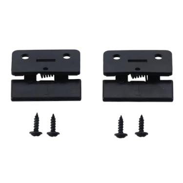 Imagem de BYOBYO 2 conjuntos de travas de console central, 58908-12080 trava preta peças de avaliação de carro para Toyota 4Runner 10-19 e 84-89, para RAV4 06-12 e 14-16, para Yaris 07-16