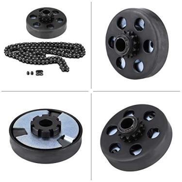 Imagem de aqxreight Embreagem Centrífuga 3/4 "furo 12 Dentes # 35 Conjuntos de Parafusos de Corrente para Kart Mini Bike Ferro Resistente Alta Dissipação Rápida Com Embreagem Conjunto de Qualidade