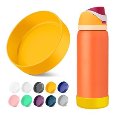 Imagem de Capa de silicone para bota de garrafa Owala 947 ml | Manga inferior de borracha para owala 946 ml | Capa para bota para Owala Freesip 946 ml | Acessórios de garrafa de água de manga de silicone |