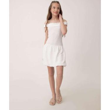 Imagem de Vestido Juvenil Ombro a Ombro Balonê Marisa Tam 10 a 1-83106, 10, Off 