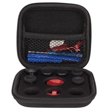 Imagem de KIMISS Kit de Acessórios de Reposição 13 Em 1 para Controlador One Series 2 – Ferramentas de Reparo de Metal, Joysticks Personalizados, Pás e D Pads Em Vermelho Elegante
