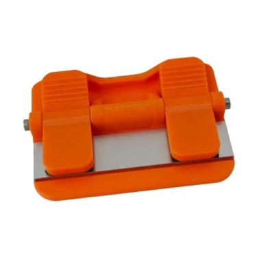 Imagem de Baoblaze Suporte compacto para soldagem de fios elétricos, com grampo para manutenção de cabos em casa, Laranja