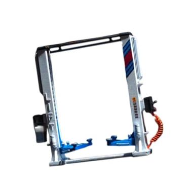 Imagem de KiBcsLic Miniatura realista de elevador de carros em escala 1:64 para fotos, artesanato, manutenção, escultura em miniatura para estacionamentos, mesa de, Branco de Luxo A01