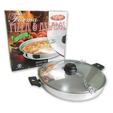 Imagem de Forma Polida para Pizzas e Assados Fulgor