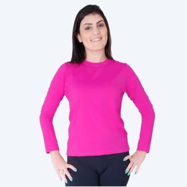 Imagem de Camisa Proteção Solar UV50+ Feminina Verão Praia Piscina Ice Poliamida-Feminino