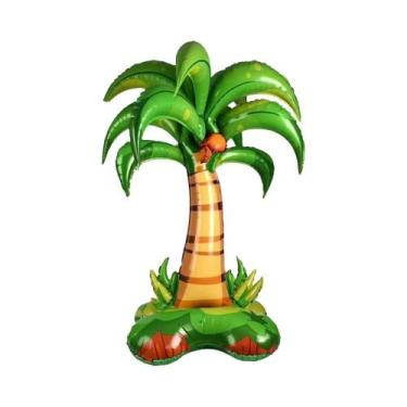 Imagem de Balão Gigante Inflável De Árvore De Coco De 52 Polegadas Para Decoraçã