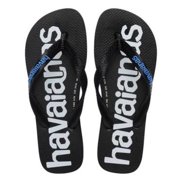 Imagem de Havaianas Top Logomania 2 Original Lançamento, Preto, 43/44
