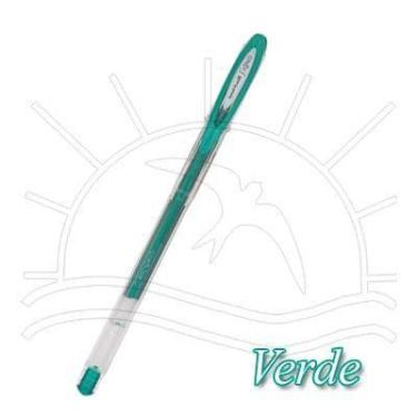 Imagem de Caneta Gel Uni-Ball Signo - Metálica Noble, VERDE