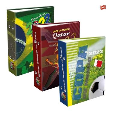Imagem de 3 Albuns Da Copa Mundo 2022 10X15/120 Total 360 Fotos 24H
