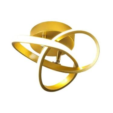 Imagem de Luminária De Teto LED Moderna Em Alumínio Para Sala De Estar, Sala De 