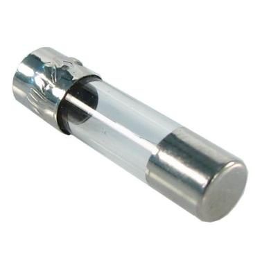 Imagem de 1 Unidade = Fusível De Vidro 2A = 2 Amperes = 110V 220V = Bivolt = Acão Rápida = Utilizado Em Eletrônicos