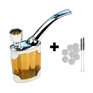 Imagem de Conjunto De Cachimbo De Acrílico Lavável Com Microfiltro Para Redução 