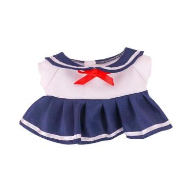 Imagem de Boneca De Pelúcia Pato Amarelo 30Cm Série Azul Lalafanfan Com Saia, Mo