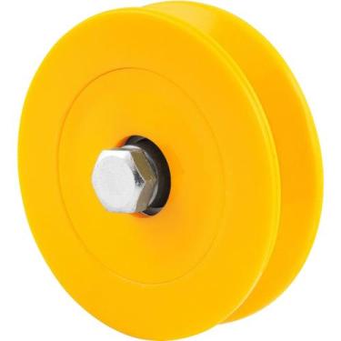 Imagem de Roldana Para Portão 2.1/2", Tipo V, em Nylon, sem Caixa, Vonder