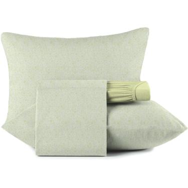 Imagem de Jogo de Cama Altenburg Bossa 2 Malharia 4 Peças Queen Bege