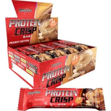 Imagem de Protein crisp integralmedica peanut butter barra 45g c/12