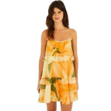 Imagem de Vestido Curto Farm Rio Amarílis-Feminino