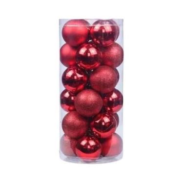 Imagem de Conjunto De Bolas De Natal 3CM 4CM Para Decoração De Árvore De Natal, 