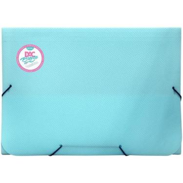 Imagem de Pasta sanfonada a4 c/ 12 div. breeze azul pastel - dac