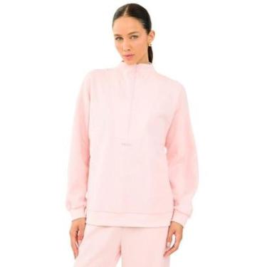 Imagem de Moletom Comfy Gola Alta Rosa Feminino-Feminino