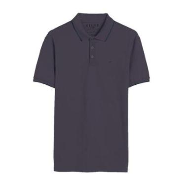 Imagem de Polo Ellus Piquet e Asa Friso Classic Masculina Lilas-Masculino