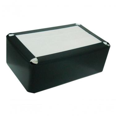 Imagem de Porta Guardanapo Deitado em Pintura Epóxi para Papel 14x16 em Chapa de Aço Carbono 1020 Uso Comercial Branco Preto