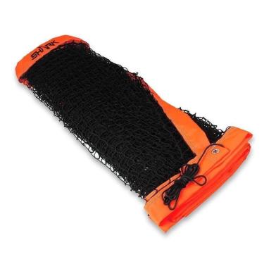 Imagem de Rede de Beach Tennis Shark Preta e Laranja Fio 1.5-Unissex