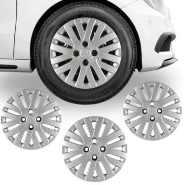 Imagem de Jogo de Calota Gol Voyage Saveiro G5 2009 A 2011 Aro 14 - GRID