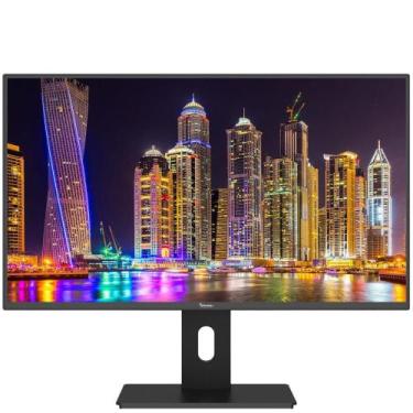 Imagem de Monitor 24" LED Ergonômico Ajuste de altura, rotação vertical, rotação