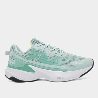 Imagem de Tênis Fila Recovery Feminino, Verde, Branco, 35