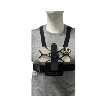 Imagem de Kit De Câmera De Ação Ajustável 7 Em 1 Com Suporte Para Peito E Suport
