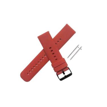 Imagem de Pulseira 20mm Silicone Soft p/ Relógio Smartwatch com Pinos - Poolsy, 