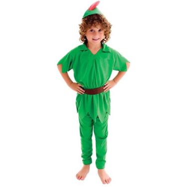 Imagem de Fantasia Peter Pan Disney Infantil Longo, UNICA, G