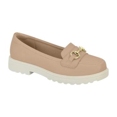 Imagem de Sapato Modare 7357.106 Mocassim Oxford Leve Salto Tratorado Feminino, 
