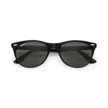 Imagem de Óculos de Sol Ray-Ban Wayfarer 2 Rb2185 901/58 Polarizado, Preto