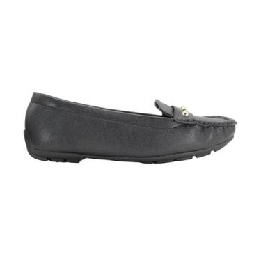 Imagem de Mocassim Modare Feminino Confortável Preto, Pt, Preto, 36