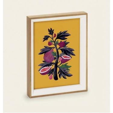 Imagem de Porta-retratos em mdf detalhe branco - 10x15 - MART
