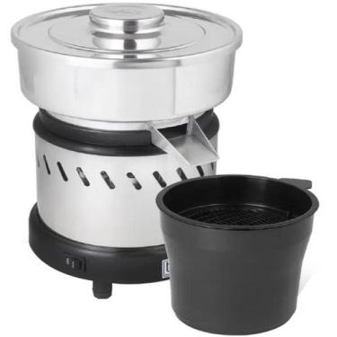 Imagem de Espremedor de Frutas TRON Master 200W Aluminio - 51.05-0002 PRETO/INOX