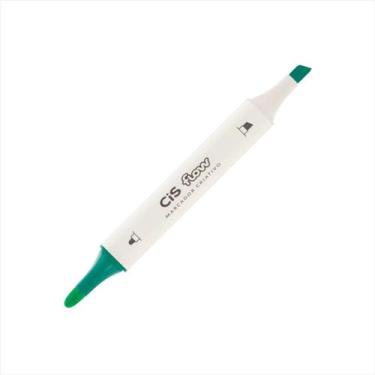 Imagem de Marcador criativo CIS flow verde esmeralda unidade