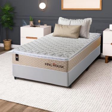 Imagem de Cama Box Molas Ensacadas Alford Solteirão 96x203 King House