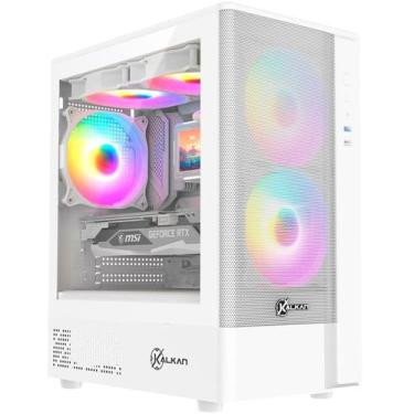 Imagem de Gabinete Gamer Kalkan Avalon Pro V2 Micro ATX Painel Frontal Mesh Sem 