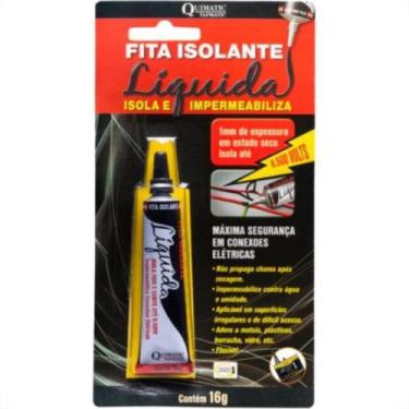 Imagem de Fita Isol. Liq.Preta Quimatic 16G - TAPMATIC