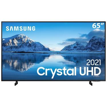 Imagem de Smart Tv 65' Crystal 4K Samsung 65Au8000 Wi-Fi Bluetooth Hdr Alexa Built In 3 Hdmi 2 Usb Design Slim
