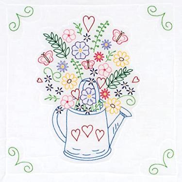 Imagem de Jack Dempsey Bloco de colcha para regador, branco