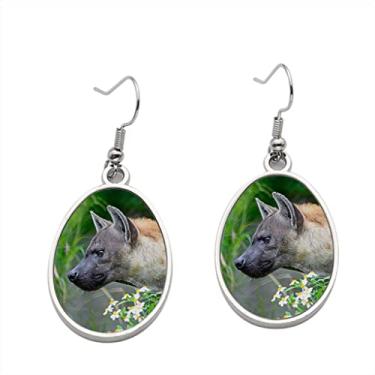 Imagem de Brincos Hyena 2 – Brincos Femininos Pendurados para Meninas – Presente de Festa de Aniversário dos Namorados