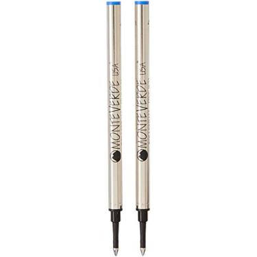 Imagem de Monteverde Refil para canetas esferográficas Waterman, ponta fina, azul, 2 por pacote (W222BU)