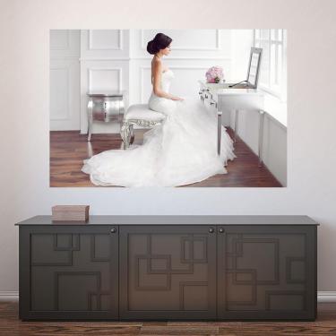 Imagem de Painel Adesivo de Parede - Salão de Beleza - Noiva - 994pnp